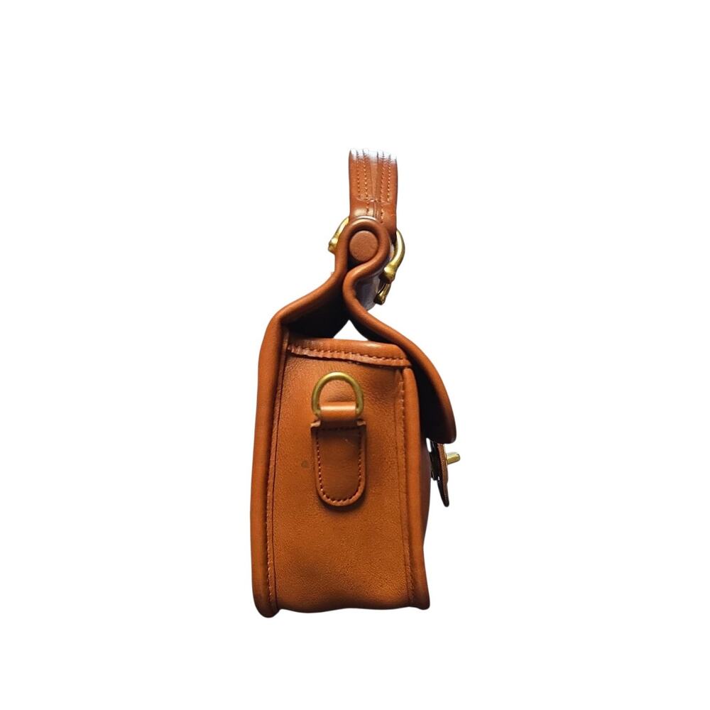 Vintage Coach Winnie 9023 British Tan Authentic Rare - Picture 4 of 10